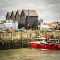 Buy canvas prints of  Whitstable Harbour, Kent by Pauline Tims