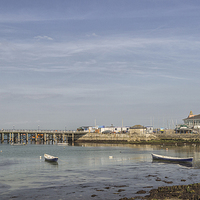 Buy canvas prints of  Swanage Pier Dorset UK by Pauline Tims