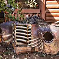 Buy canvas prints of Rusting Beauty by Pauline Tims