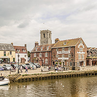 Buy canvas prints of The Old Granary, Wareham, Dorset, UK by Pauline Tims