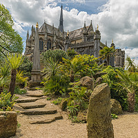 Buy canvas prints of Fitzalan Chapel, Arundel, West Sussex, UK by Pauline Tims