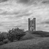 Buy canvas prints of Broaday Tower, Worcestershire. UK by Pauline Tims