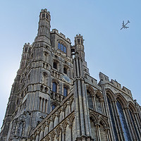 Buy canvas prints of Ely Cathedral by Pauline Tims