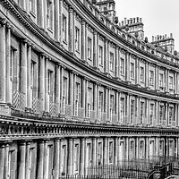 Buy canvas prints of Bath's Georgian Architecture, The Circus by Pauline Tims