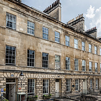Buy canvas prints of Georgian Architecture Bath UK by Pauline Tims