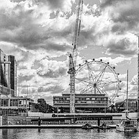 Buy canvas prints of City Marina, Docklands, Melbourne, Australia by Pauline Tims