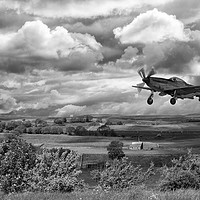Buy canvas prints of Stormy Landing by Pauline Tims