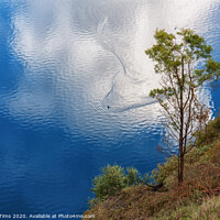 Buy canvas prints of The Blue Lake, Mount Gambier by Pauline Tims