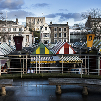 Buy canvas prints of Norwich Market by Jordan Browning Photo