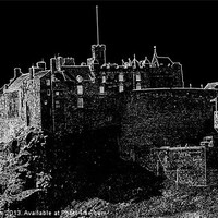 Buy canvas prints of Edinburgh Castle by Julie Ormiston