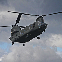 Buy canvas prints of  The Chinook by Tom Hard