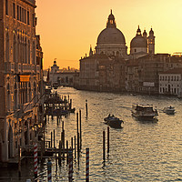 Buy canvas prints of Morning Traffic in Venice by Tom Hard