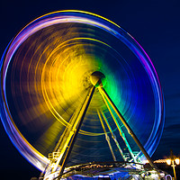 Buy canvas prints of The Spinning Wheel by Tom Hard