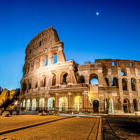 Buy canvas prints of Collosseum at dawn by Tom Hard