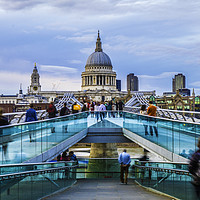 Buy canvas prints of St Paul's Cathedral by Tom Hard
