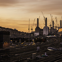 Buy canvas prints of Battersea Power Station by Tom Hard
