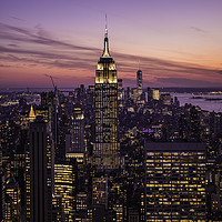 Buy canvas prints of Empire State of Mind by Tom Hard