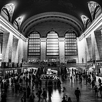 Buy canvas prints of Grand Central Rush by Tom Hard