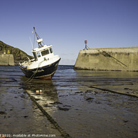 Buy canvas prints of Waiting for the tide by Tom Hard