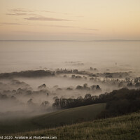 Buy canvas prints of The Rolling South Downs by Tom Hard