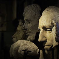 Buy canvas prints of Faces of Rushmore by Judy Hall-Folde