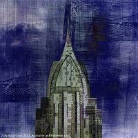 Buy canvas prints of Abstract Architecture by Judy Hall-Folde