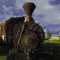 Buy canvas prints of Old Prairie Train by Judy Hall-Folde