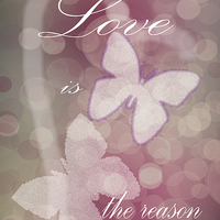 Buy canvas prints of Love is the Reason by Judy Hall-Folde