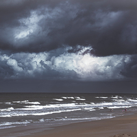Buy canvas prints of Tropical Storm Drama by Judy Hall-Folde