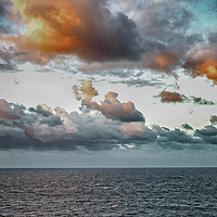 Buy canvas prints of Dramatic Skies by Judy Hall-Folde