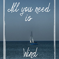 Buy canvas prints of All You Need is Wind by Judy Hall-Folde