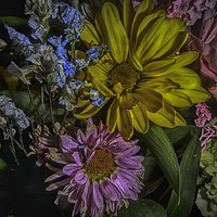 Buy canvas prints of Spring Bouquet by Judy Hall-Folde