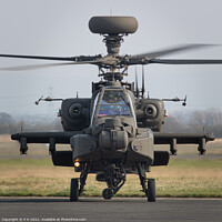 Buy canvas prints of Attack Helicopter head on by P H