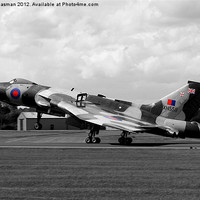 Buy canvas prints of Vulcan bomber XH558 by P H