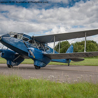 Buy canvas prints of Dragon Rapide G-AGTM by P H