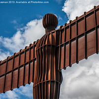Buy canvas prints of Angel of the North by P H