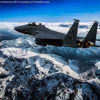 Buy canvas prints of F-15E Strike Eagle by P H