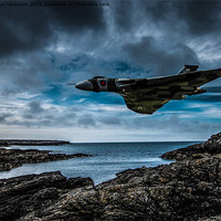 Buy canvas prints of Vulcan Low Level Ingress by P H