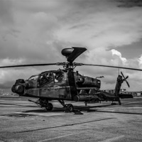 Buy canvas prints of AH-64 Apache by P H