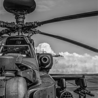Buy canvas prints of Apache Longbow Attack Helicopter by P H