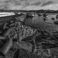 Buy canvas prints of Cemaes Bay Anglesey North Wales by P H