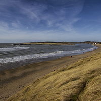 Buy canvas prints of Anglesey Beach North Wales by P H