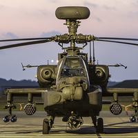 Buy canvas prints of  Apache attack helicopter by P H