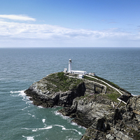 Buy canvas prints of  South Stack Lighthouse by P H