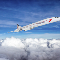 Buy canvas prints of  Concorde by P H