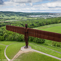 Buy canvas prints of The Angel of the North by P H