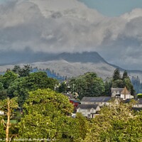 Buy canvas prints of Outdoor mountain trossachs by carl blake