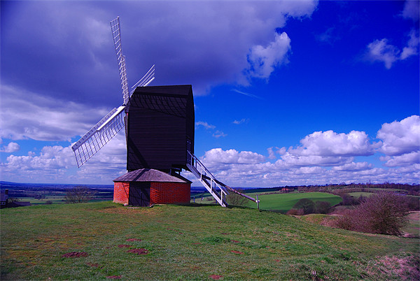 mill on the hill Picture Board by carl blake