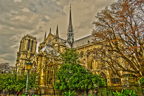 notre dame Picture Board by carl blake