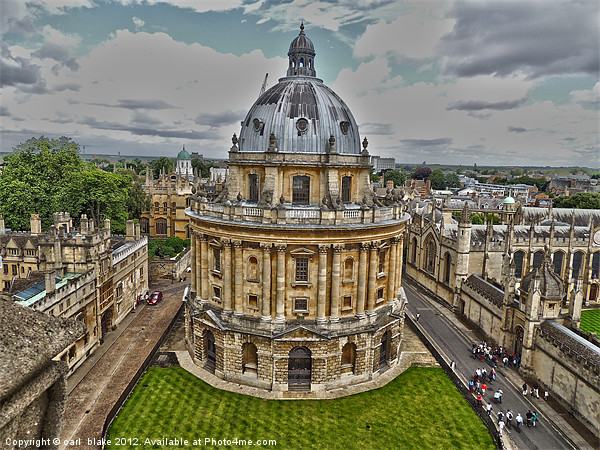 radcliffe camera Picture Board by carl blake